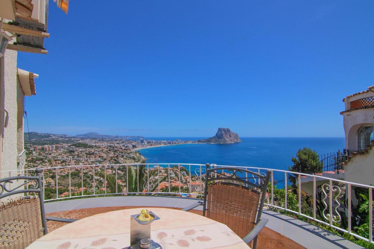 Villa Con Piscina Y Vistas Al Mar - Mar 27 H Кальпе Экстерьер фото