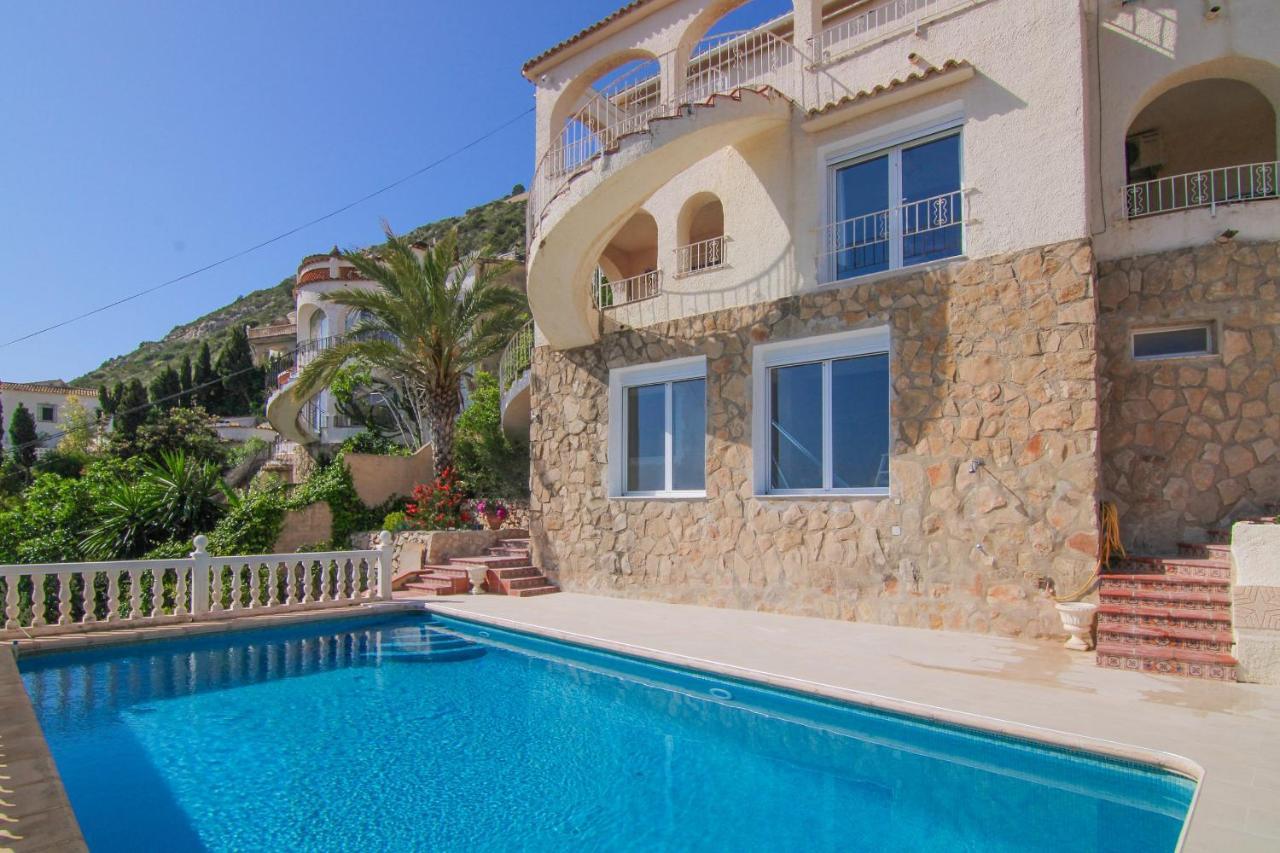 Villa Con Piscina Y Vistas Al Mar - Mar 27 H Кальпе Экстерьер фото